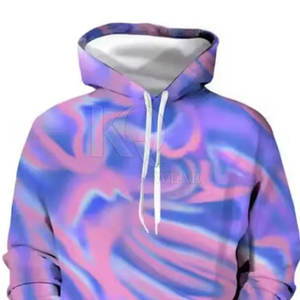 Survêtement pour homme en tissu léger haute performance, finition lisse et imprimé intégral accrocheur - Product Image 4