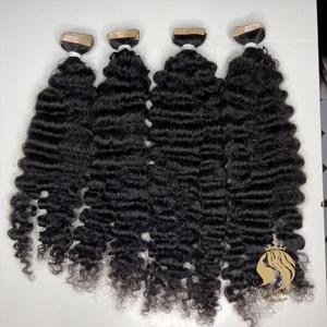 Superventas, cinta birmana negra de pelo crudo suave vietnamita de alta calidad, paquete de doble estirado Ins - Product Image 5