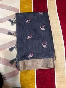 ชุดสส่าหรีวิสคอสแบบดั้งเดิมของผู้หญิงสำหรับงานปาร์ตี้ฤดูหนาว - Product Image 3