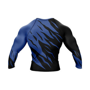 Camiseta de Compresión para Hombre, Rashguard con Logotipo Personalizado, Sin Gi, para Grappling y Jiu Jitsu - Product Image 3