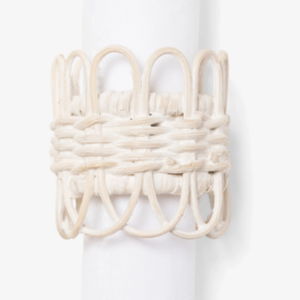 Anillos de Servilleta Ecológicos Hechos a Mano, Juego de 4 de Seagrass, Origen Vietnam, Anillos de Servilleta Rústicos de Ratán Ecológicos OaHandwicker - Product Image 4