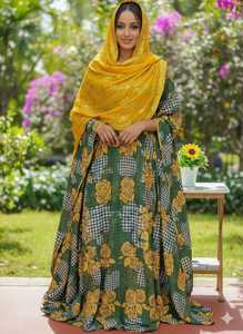 Tela de Voile con Diseño Jacquard y Paisley, Antiestática, para Vestido de Novia, Estilo Somalí, Sencilla y Elegante, 2026 - Product Image 3