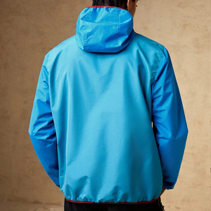 Mens <b>Packable</b> Windbreaker <b>Jacket</b> Lightweight Hooded Zip Front Outdoor Coat Water Resistant Activewear <b>Jacket</b> for Running Walking - Product Image 5
