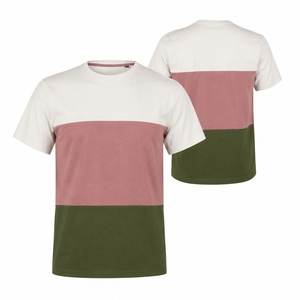 เสื้อยืดคอกลมแขนสั้นผ้าฝ้ายสำหรับผู้ชาย ไซส์ใหญ่ ระบายอากาศได้ดี พร้อมดีไซน์ปรับแต่งได้ ผ้า 300 กรัม บริการ OEM รับทำโลโก้ตามสั่ง - Product Image 5