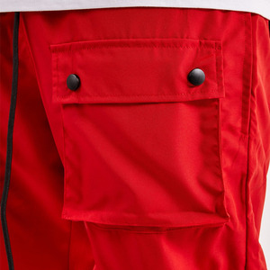 Men's Fashion <b>Cargo</b> Trousers with Functional Pocket Detailing, Secure Zip Compartments, Adjustable Waistband & <b>Cuffed</b> Hem Design - Product Image 3