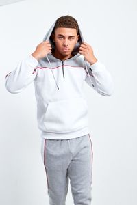 Nouveaux ensembles de survêtements décontractés en coton pour hommes, prix de gros, personnalisation OEM, sweats à capuche et pantalons de survêtement athleisure - Product Image 5