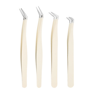 Pince à épiler économique en acier inoxydable pour cils, maquillage de précision, épilation des sourcils, mise en forme, soins de beauté, extension de cils - Product Image 3