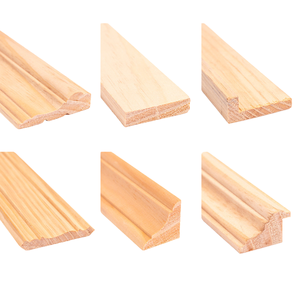 Molduras de Madera Premium para Gabinetes de Cocina, Molduras Decorativas de Madera Sólida para Muebles de Hotel, Villa y Proyectos de Interiores Contemporáneos - Product Image 1