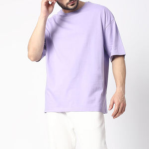 Camiseta Slim Personalizada 2026 de Poliéster/Algodón, de Alta Calidad, Gruesa, Lisa, con Impresión Digital, Antiencogimiento y de Secado Rápido para Hombre - Product Image 3