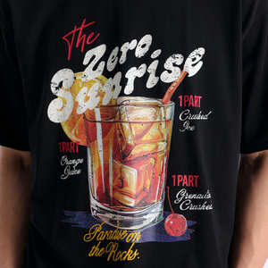 Camiseta de Hombre Extra Grande, 100% Algodón, con Estampado DTF Personalizado, Cuello Redondo, Manga Corta, Estilo Casual - Product Image 2