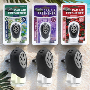 Deodoranti per Auto a Lunga Durata 24 Giorni, Clip per Bocchette d'Aria 13ml con 3 Profumazioni, Elimina Odori per Uomini e Donne - Product Image 2