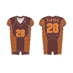 Uniforme de football américain sur mesure, style USA, vente en gros, vêtements d'équipe sportive - Product Image 2