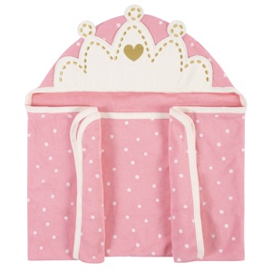 Vêtements de bain pour filles adorables et mignons Gerber Princess Bath Wrap - Product Image 1