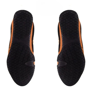 2026 Model Brown Lace-Up Boxing Shoes High Top Breathable Leather Mesh Training Shoe With Cheap Price & OEM Service - Product Image 2