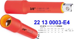 Barra de Extensión Aislada VDE-GS de 3/8 Pulgadas - Product Image 2