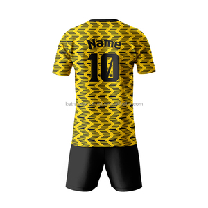 Custom Breathable Polyester Unisex Vintage Soccer Jersey Wholesale <b>Light</b> Set Sublimation New Designs Short Custom Color Logo - Product Image 3