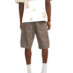 Pantalones Cortos Deportivos para Hombre de Alta Calidad, Transpirables, con Cintura Elástica, Color Sólido, con Impresión de Logotipo Personalizado, Servicio OEM Ecológico - Product Image 3