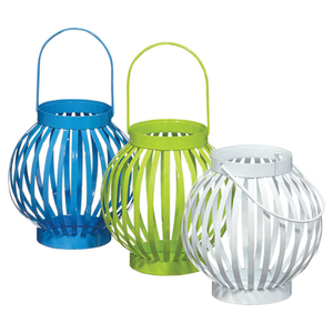 Silver Elegant Steel <b>Lantern</b> With Intricate Cutouts For Home Decoration Handmade Candle <b>Lanterns</b> On Sale - Product Image 3