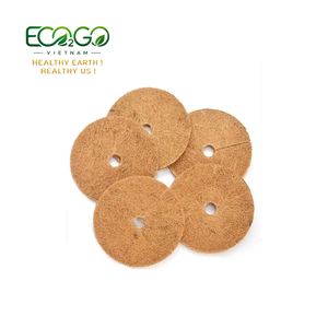 วงแหวนใยมะพร้าว Eco2go เวียดนาม ดีไซน์เรียบง่ายสำหรับปกป้องต้นไม้ ป้องกันวัชพืช  วัสดุใยธรรมชาติสำหรับจัดสวน - Product Image 4