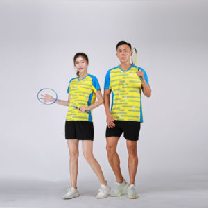 Ensemble de maillots de volley-ball respirants personnalisés avec logo d'équipe unisexe, manches courtes, uniformes de sport pour adultes et garçons, vente au Pakistan - Product Image 5