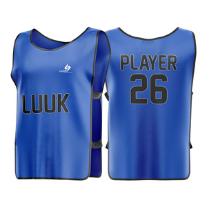 Custom Sublimated Soccer <b>Training</b> <b>Bibs</b> Breathable Quick Dry Mesh Football Practice Vest Team Sportswear OEM - Product Image 3