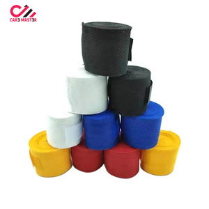 Precio al por mayor, diseño único, vendas de vendas de muñeca para fitness en oferta, vendas de muñeca de poliéster personalizadas, venta en línea. - Product Image 3