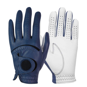 Gants de golf personnalisés de haute qualité avec poignées ergonomiques, fermeture à boucle, votre logo, en cuir PU respirant pour golfeurs professionnels - Terzo - Product Image 1