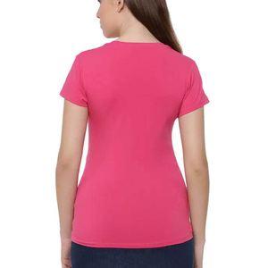 Women's Solid Color Crew Neck <b>T</b>-<b>Shirt</b> Short Sleeve 100% Cotton Jersey Breathable Casual Fit Spring Summer Wear 2026 - Product Image 6