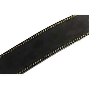 เข็มขัดยกน้ำหนักหนังวัวแท้คุณภาพสูงแบบมืออาชีพ พร้อมหัวเข็มขัดแบบคันโยก สำหรับการออกกำลังกายในยิม ยกน้ำหนักเดดลิฟต์ และสควอท - Product Image 5