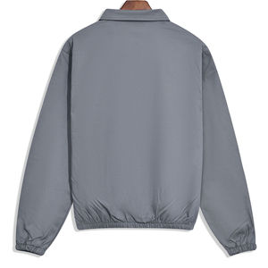 Chaquetas para Hombre de Alta Calidad en Poliéster/Algodón, Servicio OEM, Chaquetas Bomber Transpirables para Hombre, Otoño, Logotipo Personalizado, Chaquetas Personalizadas para Hombre - Product Image 4