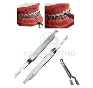 Pinzas de Ortodoncia Dentales Manuales de Acero Inoxidable para Colocación de Tubos Bucales de KAHLU ORTHOPEDIC - Product Image 4
