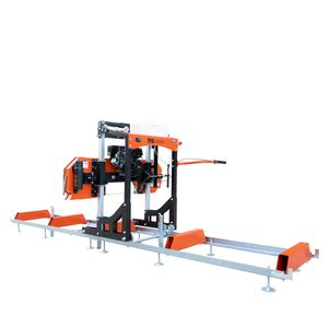 Segheria Portatile Forestale da 7 HP con Lunghezza Tronco 12FT, Carrello a 4 Montanti, Motore Serie Command <span class=keywords><strong>Pro</strong></span>, Sistema Anti-Ribaltamento TMG PSM22 - Product Image 6
