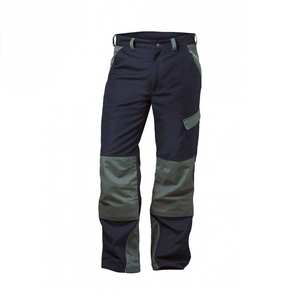 Pantalons de travail robustes pour hommes avec genoux renforcés et poches utilitaires pour la construction et l'industrie - Product Image 2