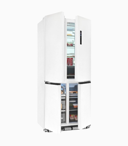 Réfrigérateur à congélateur bas de grande capacité 320 L, blanc, électrique, à refroidissement direct, avec dégivrage automatique, pour la maison, l'hôtel et le commerce - Product Image 1