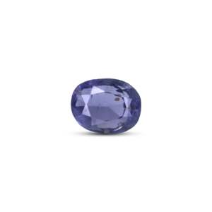 Loose 4.4 Carat Heart Cut Iolite Gemstone for Fine Jewelry - Product Image 1