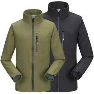 Veste d'extérieur imperméable et coupe-vent de haute qualité, entièrement thermosoudée avec tissu technique triple laminé pour la montagne et les voyages - Product Image 1