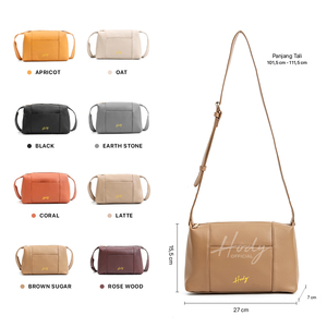 Lady Synthetic Leather Lea <b>Bag</b> Adjustable Strap Elegant Simple Design <b>Large</b> Capacity Zipper Daily Travel Shopping - Product Image 3