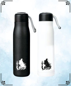 ขวดน้ำโลหะพิมพ์ลายศิลปะพระกฤษณะสำหรับเด็ก - ผลิตภัณฑ์สำนักงานเพื่อการส่งเสริมการขายสำหรับวันแม่ - Product Image 5