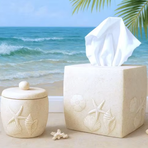 New Design Handmade Resin Tissue <b>Box</b> for Home and Hotel Tabletop Decoration Available at Affordable Price - Product Image 1