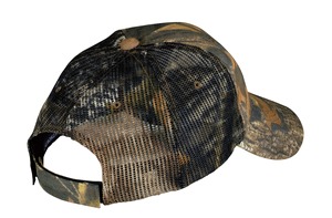 6-Panel Camouflage Trucker <b>Cap</b> Mesh Fabric Adjustable Back Closure Outdoor Casual <b>Hat</b> for Adults Spring Summer Use - Product Image 2