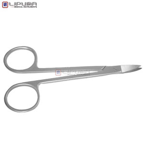 QUINBY 12.0cm Professional Stainless Steel Dental Scissors Optimal <b>Gum</b> Tissue Cutting Manual Surgical Instruments Basis - Product Image 6