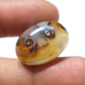 Piedra Preciosa Natural de Ágata Sulemani Aqeeq, Cabujón de Ágata con Rayas, Piedra Suelta Lisa, Proveedor Mayorista de Piedras para Joyería - Product Image 2