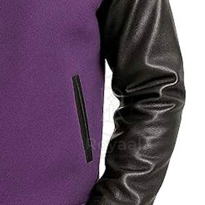 แจ็คเก็ตเลตเตอร์แมนฤดูหนาวคุณภาพดี ดีไซน์ล่าสุด ผลิตในปากีสถาน แขนหนัง สำหรับผู้ชาย - Product Image 5