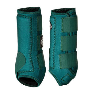 Lot de 2 protections de jambes pour chevaux, accessoires équestres haut de gamme, néoprène, médecine sportive, bottes pour chevaux, bottes de sport, bottes médicales pour chevaux - Product Image 1