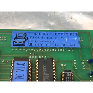 LONDERO ELECTRONICS SECSII HOST-PC COPROCESSOR PCB - Equipo y Piezas de Semiconductores Legados Globales Confiables - Product Image 3