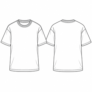 Camiseta Oversize de Hombre con Logo Personalizado OEM, 250GSM, de Gran Gramaje, Hombro Caído, Estilo Urbano, Fabricante Mayorista - Product Image 4