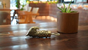 Eagle Head Gold Brass Bottle <b>Opener</b> Stylish Bar Tool Perfect for Opening Beer Bottles and Bar Counter Decor From India - Product Image 3