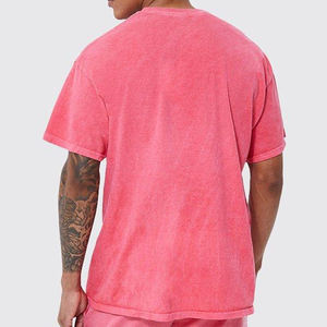 Conjunto de Verano de 2 Piezas para Hombre de Alta Calidad, Camisetas de Manga Corta con Tela Personalizada, Transpirables, Casuales, de Color Sólido - Product Image 4