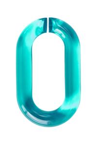 Modern <b>Large</b> Link Colour Mixture Metal Chain Links With Chorome Colours Link Chain Birthday Wedding Gift Wall Art - Product Image 3