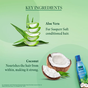 Set de Aceite Capilar de Coco Enriquecido con Aloe Vera Cinco Veces, Fórmula para un Cabello Suave y Liso, Cuidado del Cuero Cabelludo, Paquete Completo para el Bienestar del Cabello - Product Image 3